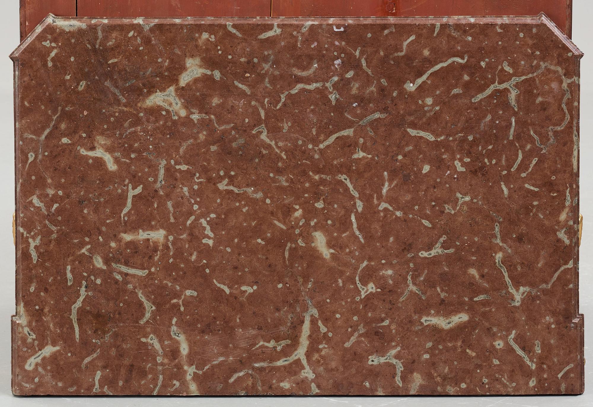 A Gustavian 18th century commode in the manner of Johan Wilhelm Metzmacher (master in Stockholm 1769-1783).