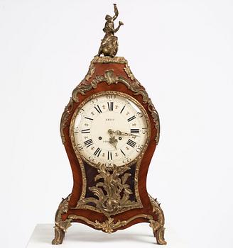 A Swedish Rococo bracket clock by Petter Ernst (1753-1784).