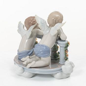 Lladró, figurine, "Celestial Balcony", Spain.