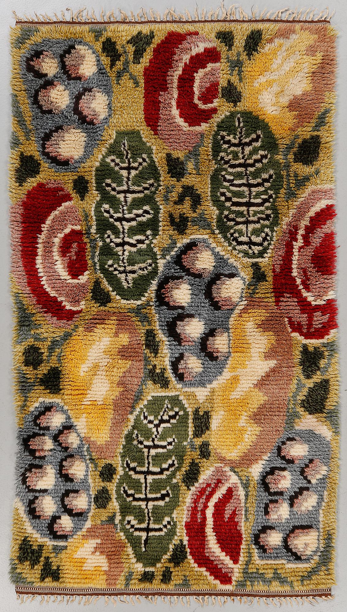 RYAMATTA, 1900-talets andra hälft, ca 195 x 110 cm.