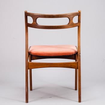 STOL, Johannes Andersen, Uldum Möbelfabrik, Danmark 1900-talets mitt.