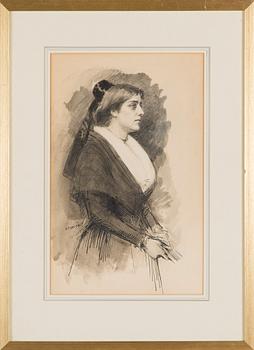 Albert Edelfelt, Arlesienne.