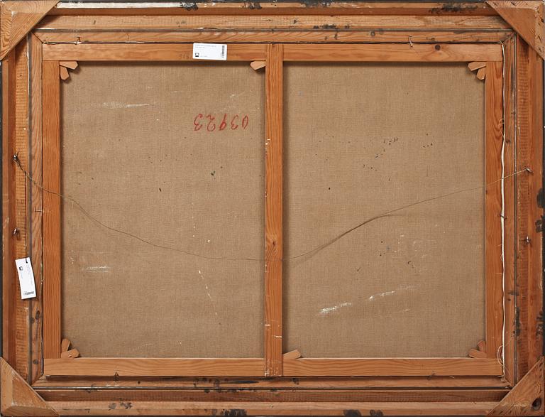 NILS OLZON, olja på duk, sign.