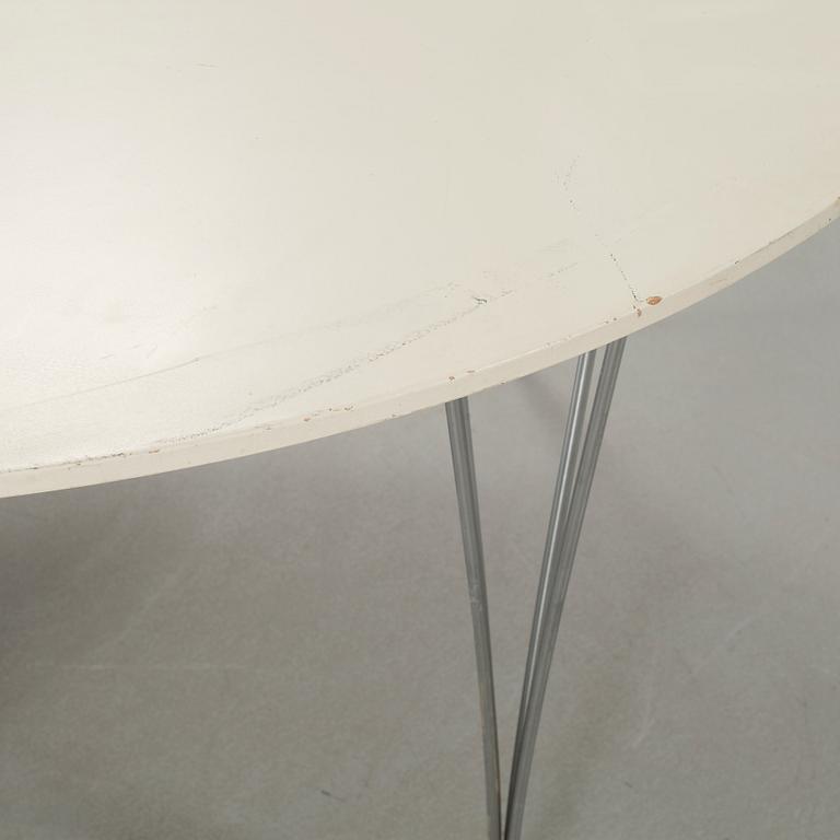 PIET HEIN & BRUNO MATHSSON, soffbord, "Supercirkel", 1900-talets andra hälft.