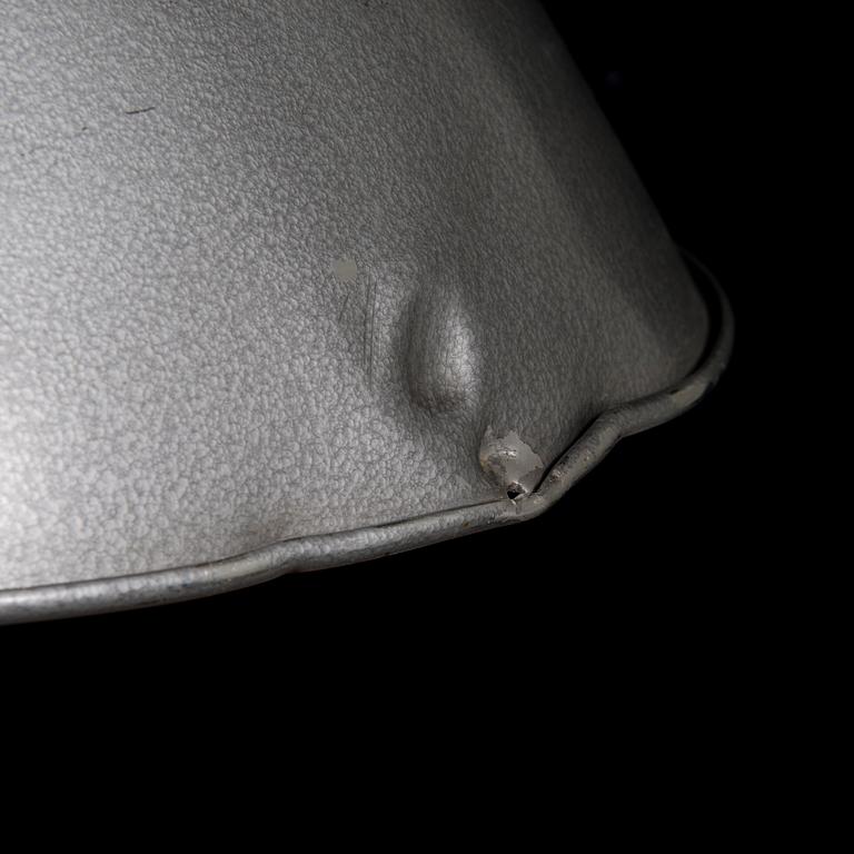 A pair of 1950s 'Lita' industrial pendant ceiling lights, Lita, France.