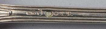 PARTI BESTICK, 18 delar, silver, modell "Olga".