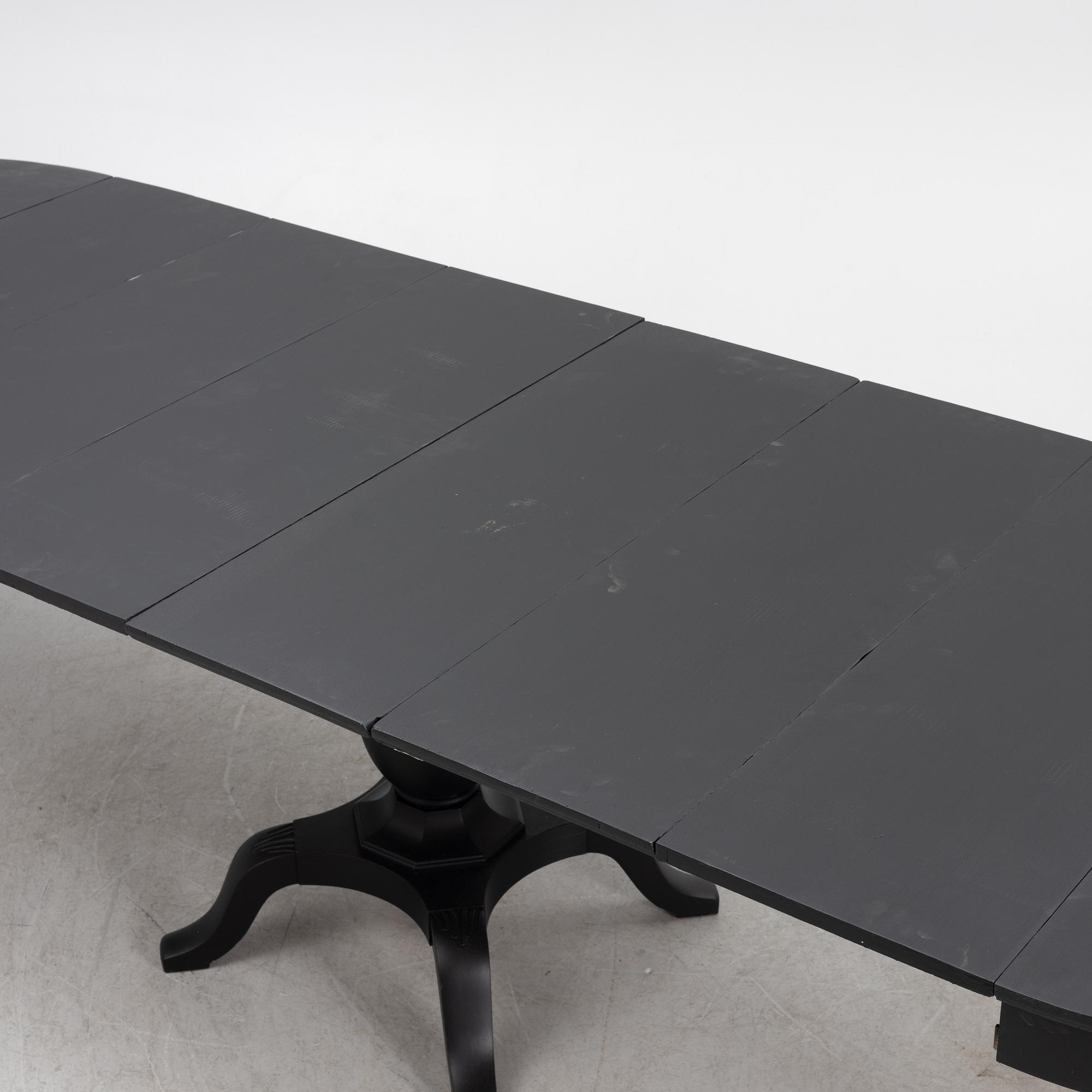 Matbord, 1900-talets första hälft.