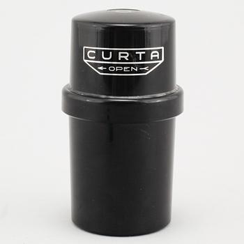 A Curta calculator, Type I, designed by Curt Herzstark för Cortina AG Mauren, Liechtenstein, made year 1965.