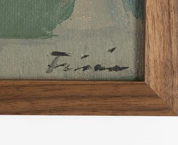 Vera Frisén, Skymningslandskap, Öland.