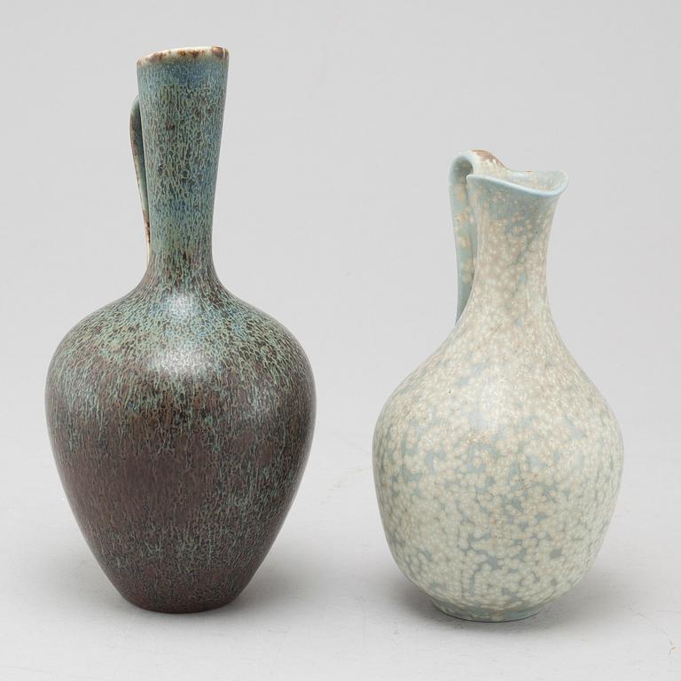 two stoneware jugs for Rörstrand.