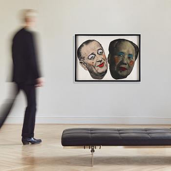 Jim Dine, "Drag - Johnson and Mao".