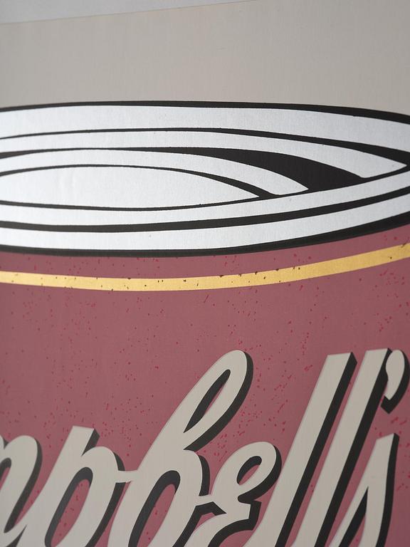 Andy Warhol, "Campbells soup Beef Consommé".