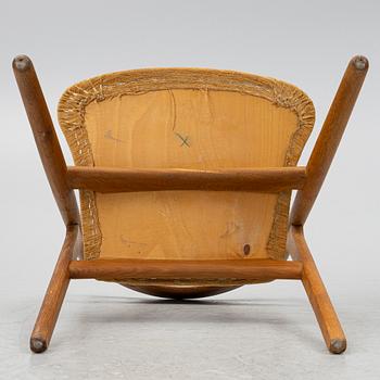 Hans J. Wegner, Stolar, 6 stycken "CH 29", "Savbukkestolen", Carl Hansen & söner, 1900-talets mitt.