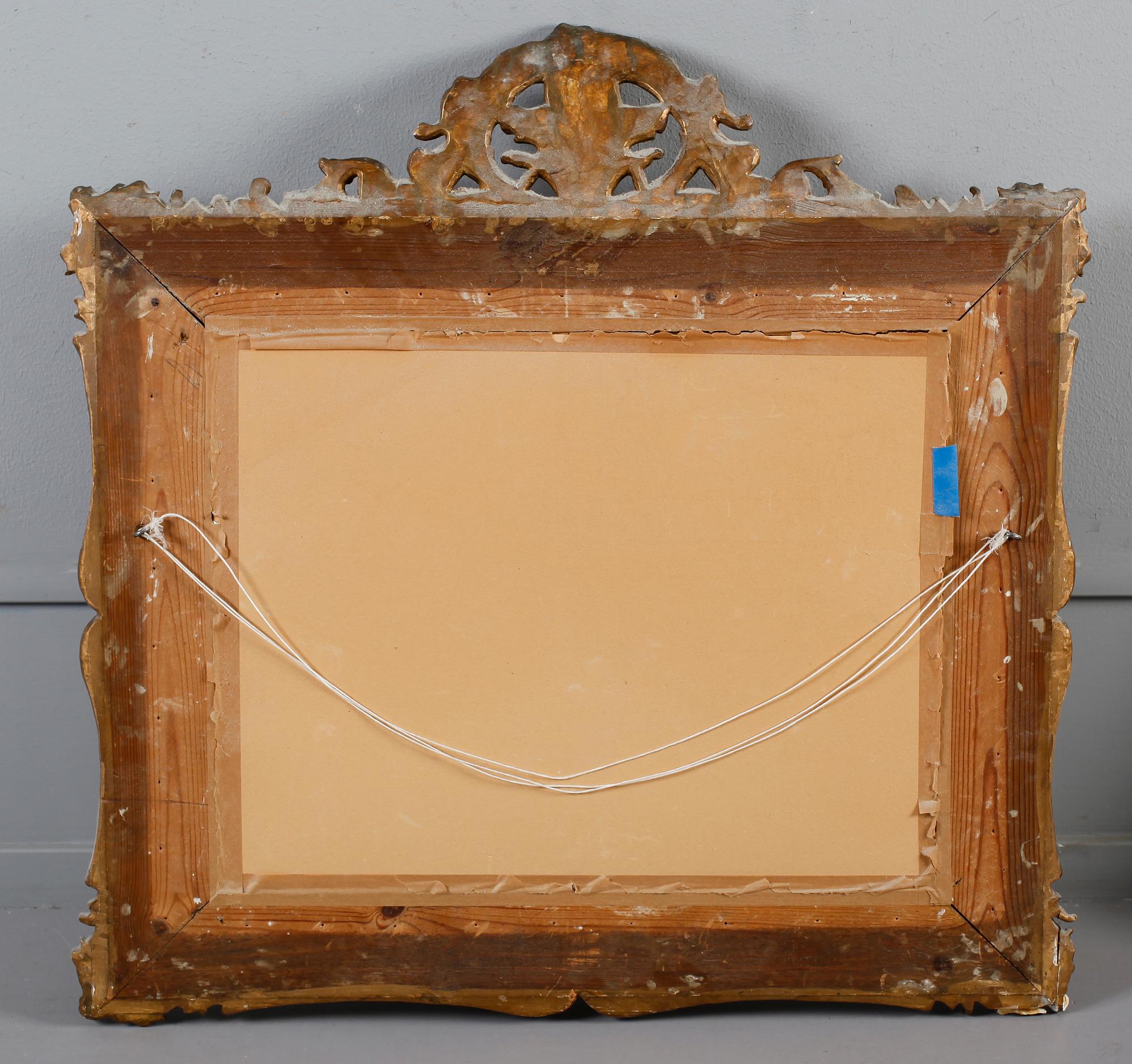 SPEGEL, rokokostil, 1800-talets mitt.