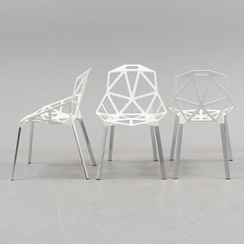 KONSTANTIN GRCIC, stolar, tre st,  "Chair One", Magis, Italien, 2000-tal.