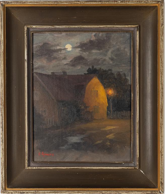 Louis Sparre, "Det gula Huset".