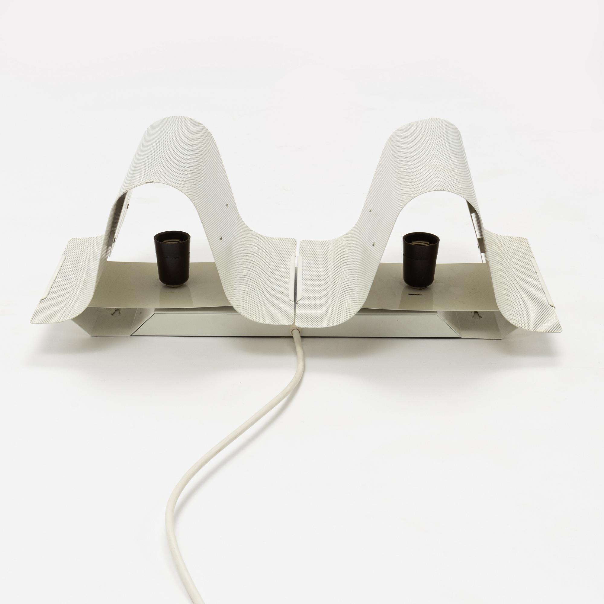 Börge Lindau & Bo Lindekrantz, vägglampa, Zero.
