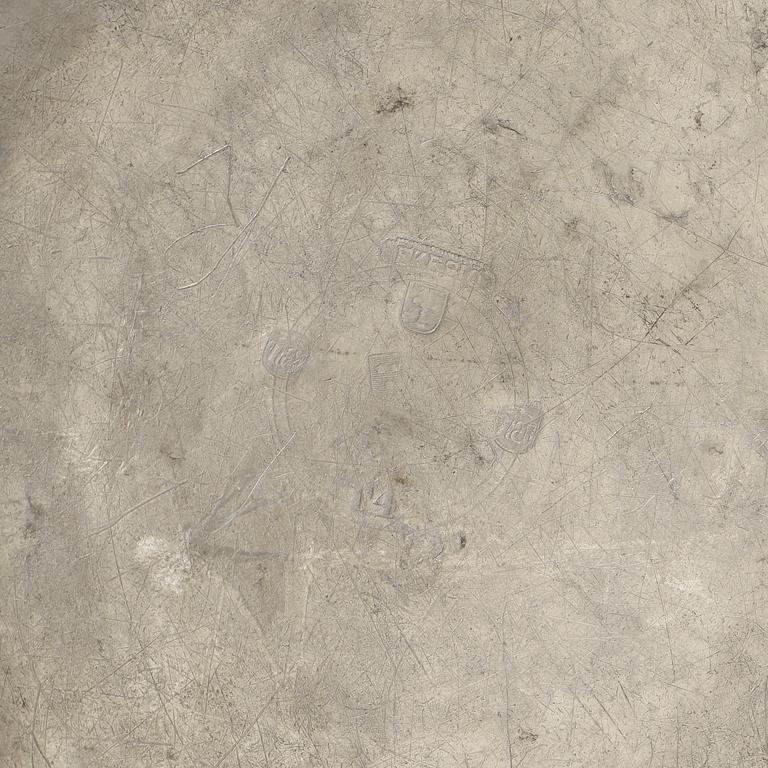 FAT samt GRÖTSKÅL, tenn, 1800-tal.