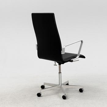 Arne Jacobsen, kontorsstol, "Oxford", Fritz Hansen, Danmark.