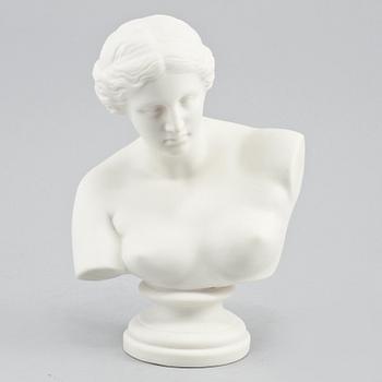 SKULPTUR, parian, "Venus", Gustafsberg, 1900.