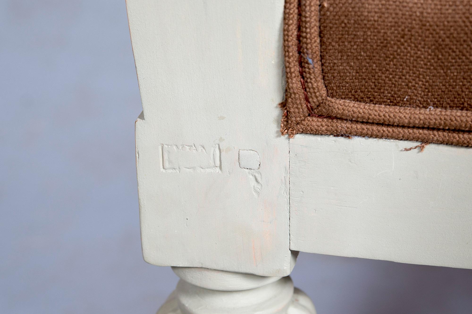 GUSTAVIANSK KARMSTOL AV ERIK ÖHRMARK.