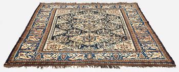 An antique Qashqai rug, South Persia, c. 189 x 142 cm.