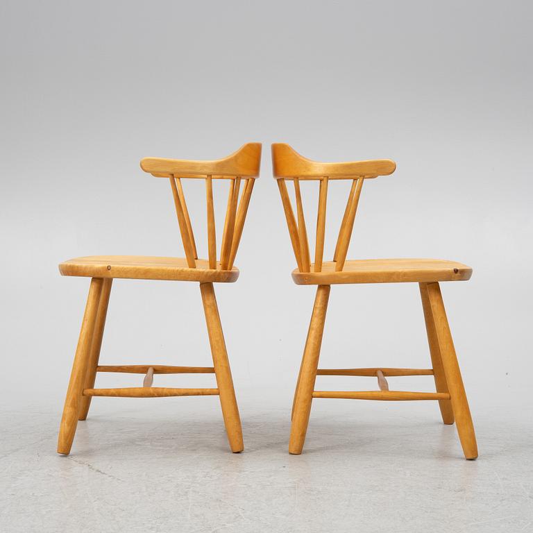 Yngve Ekström, stolar, ett par, "Småland", 1900-talets andra hälft.