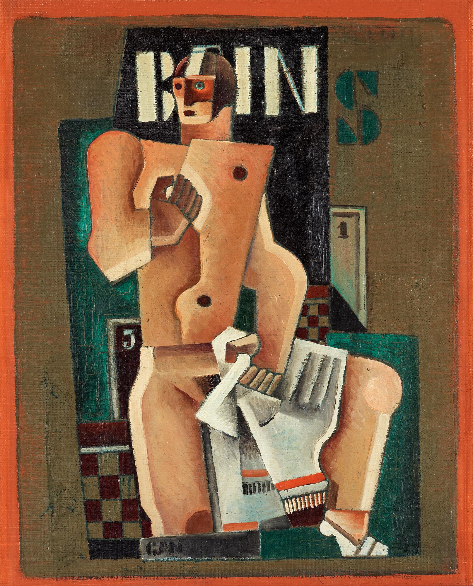 Gösta Adrian-Nilsson, "Bains".