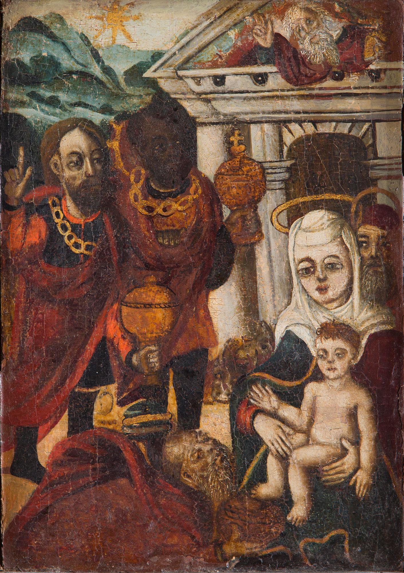 Unknown Artist, 15th-16th century, Adoration of the Magi.