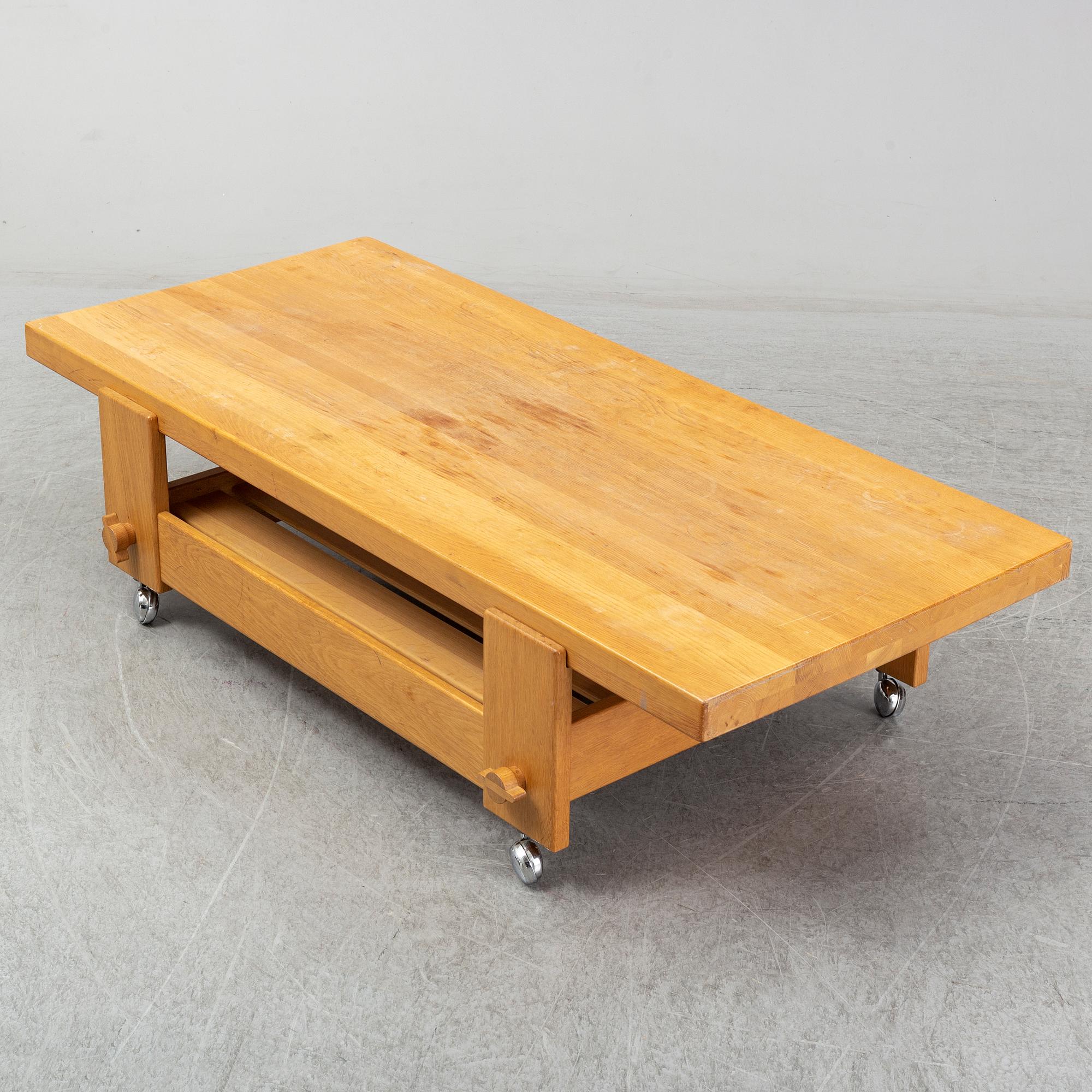 YNGVE EKSTRÖM, soffbord, ur serien "Kontrapunkt", Swedese Möbler AB, modellen lanserad 1968.