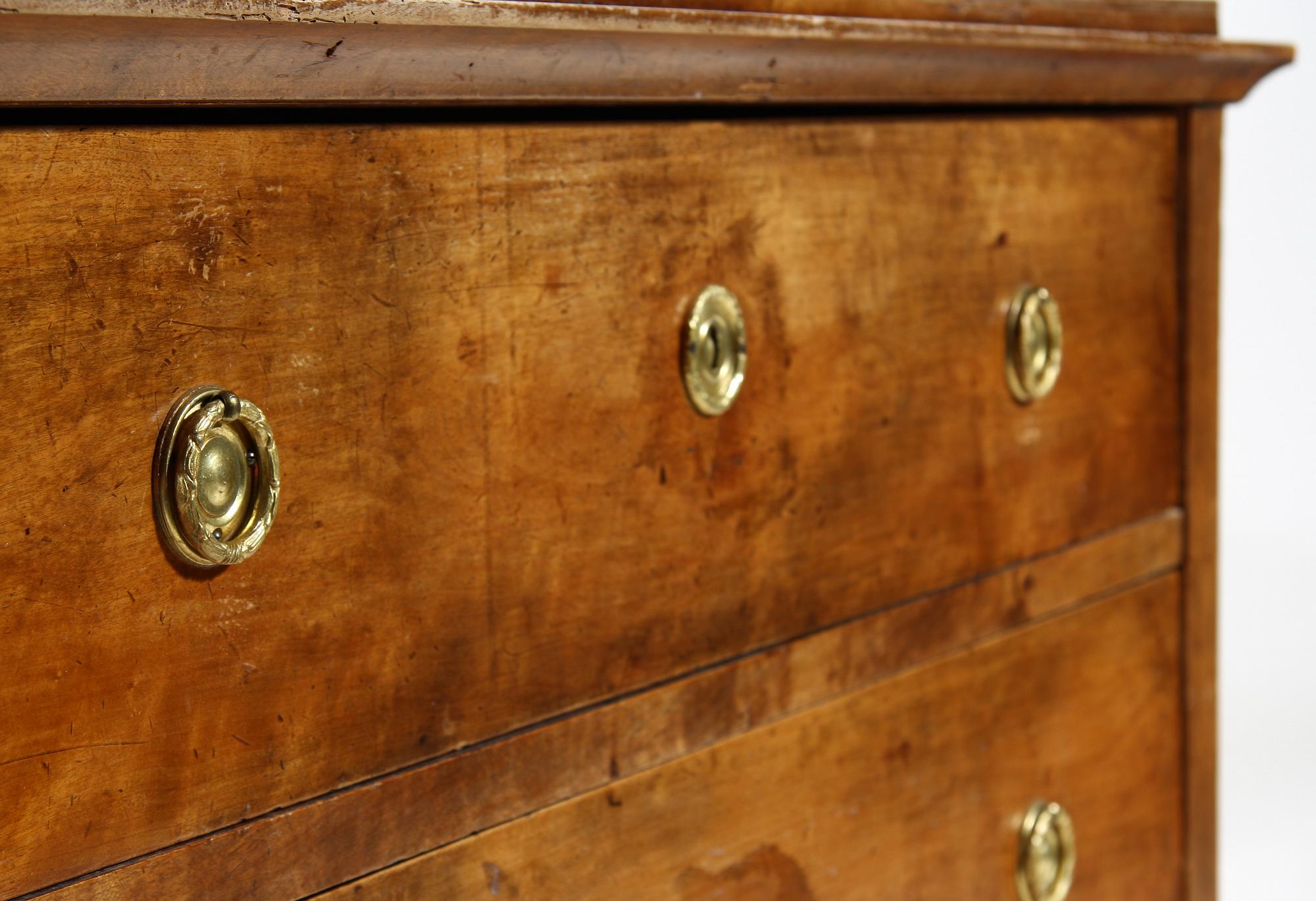 BYRÅ, sengustaviansk stil, 1800-tal.