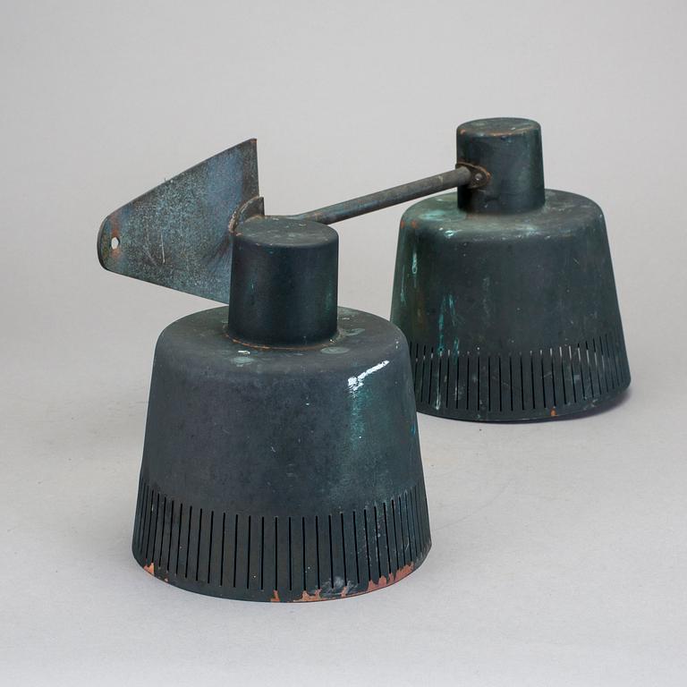 VÄGGLAMPA, 1900-talets mitt.