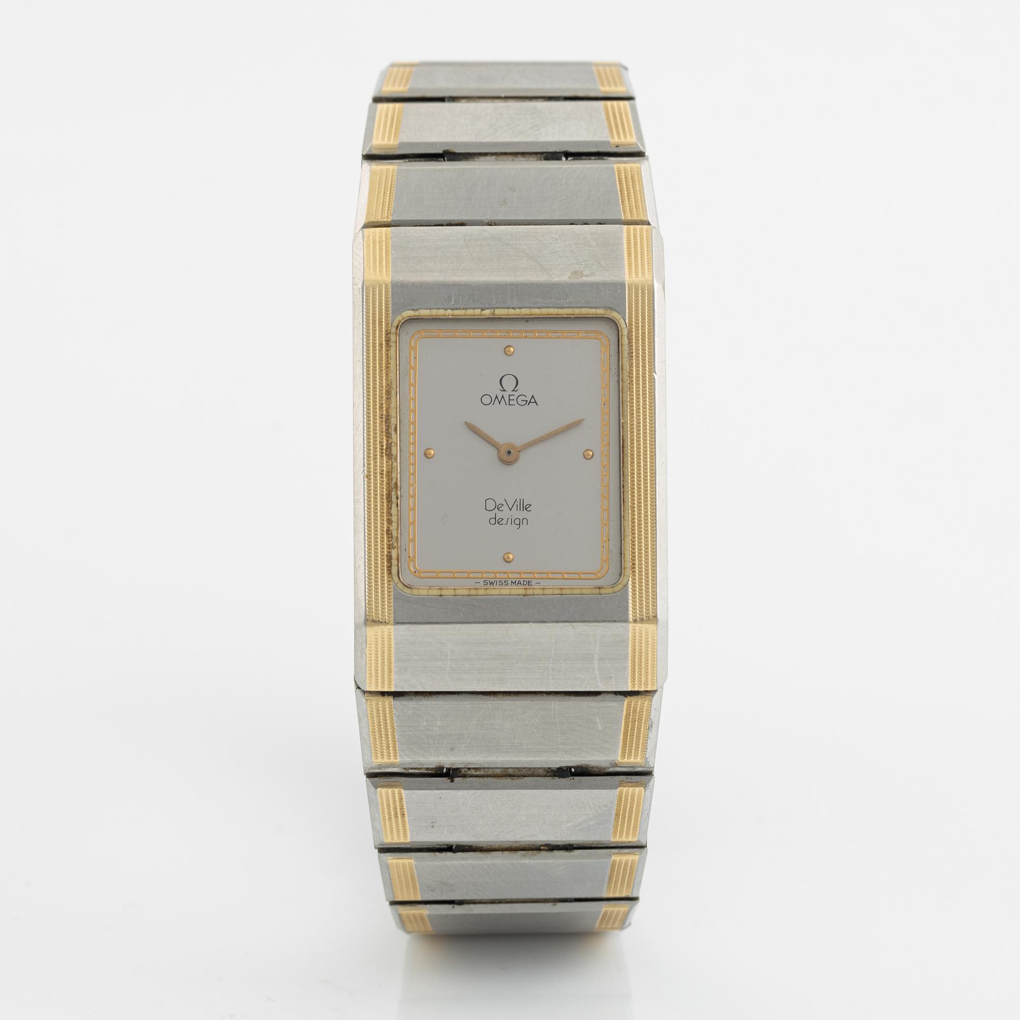 Omega, De Ville design, wristwatch, 24,5 mm.