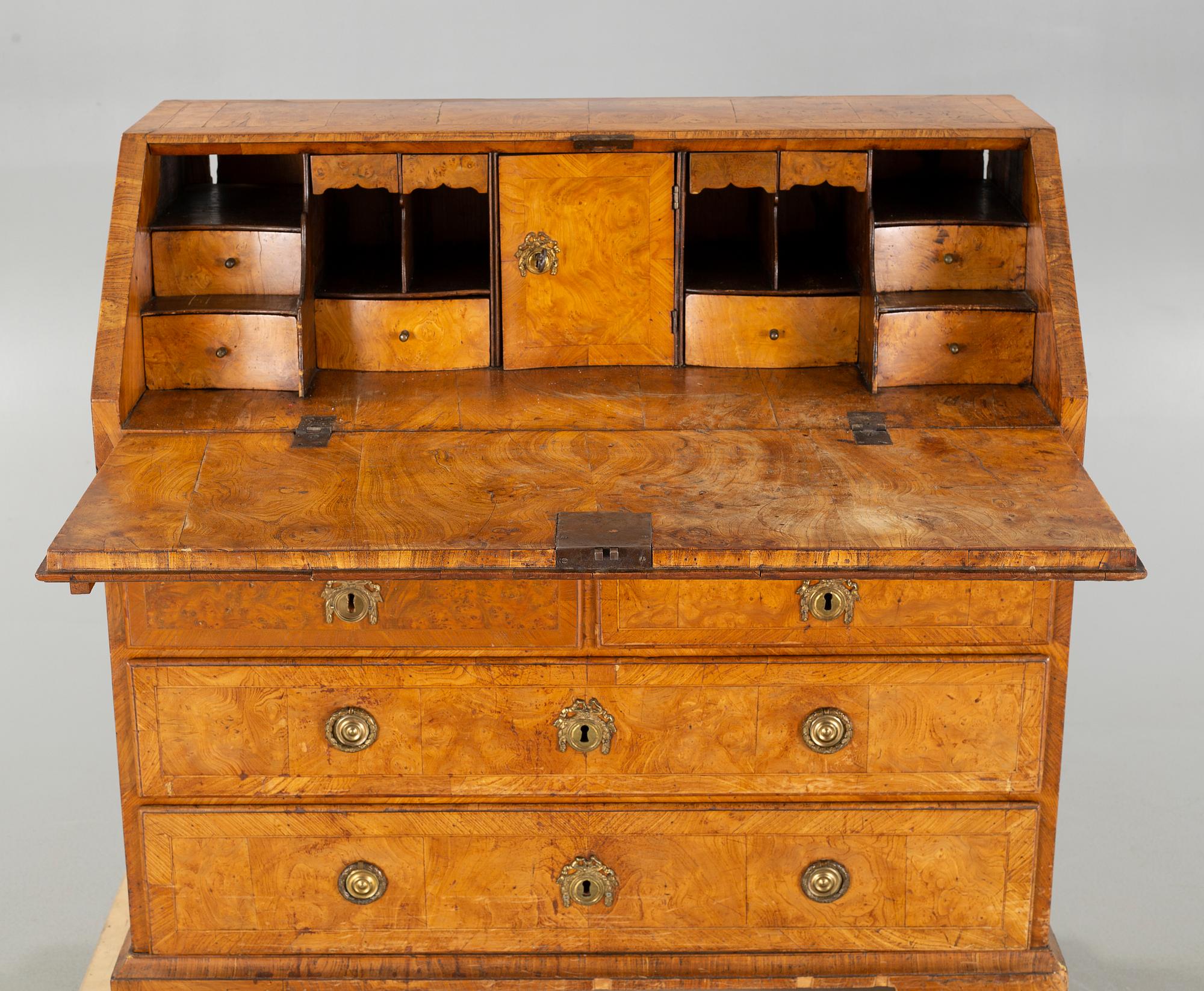 An 18th century writing desk.