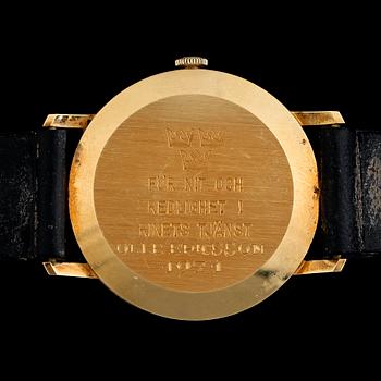 ARMBANDSUR, 18 k guld, Certina, 1970-tal.