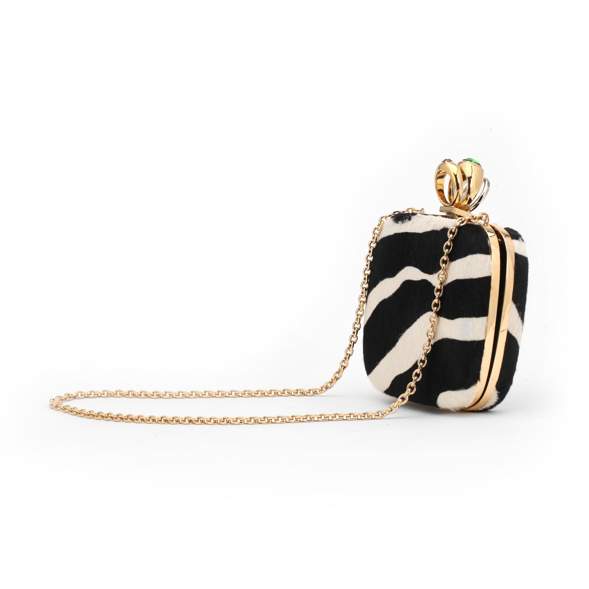 DOLCE & GABBANA, a zebrapatterned evening case.