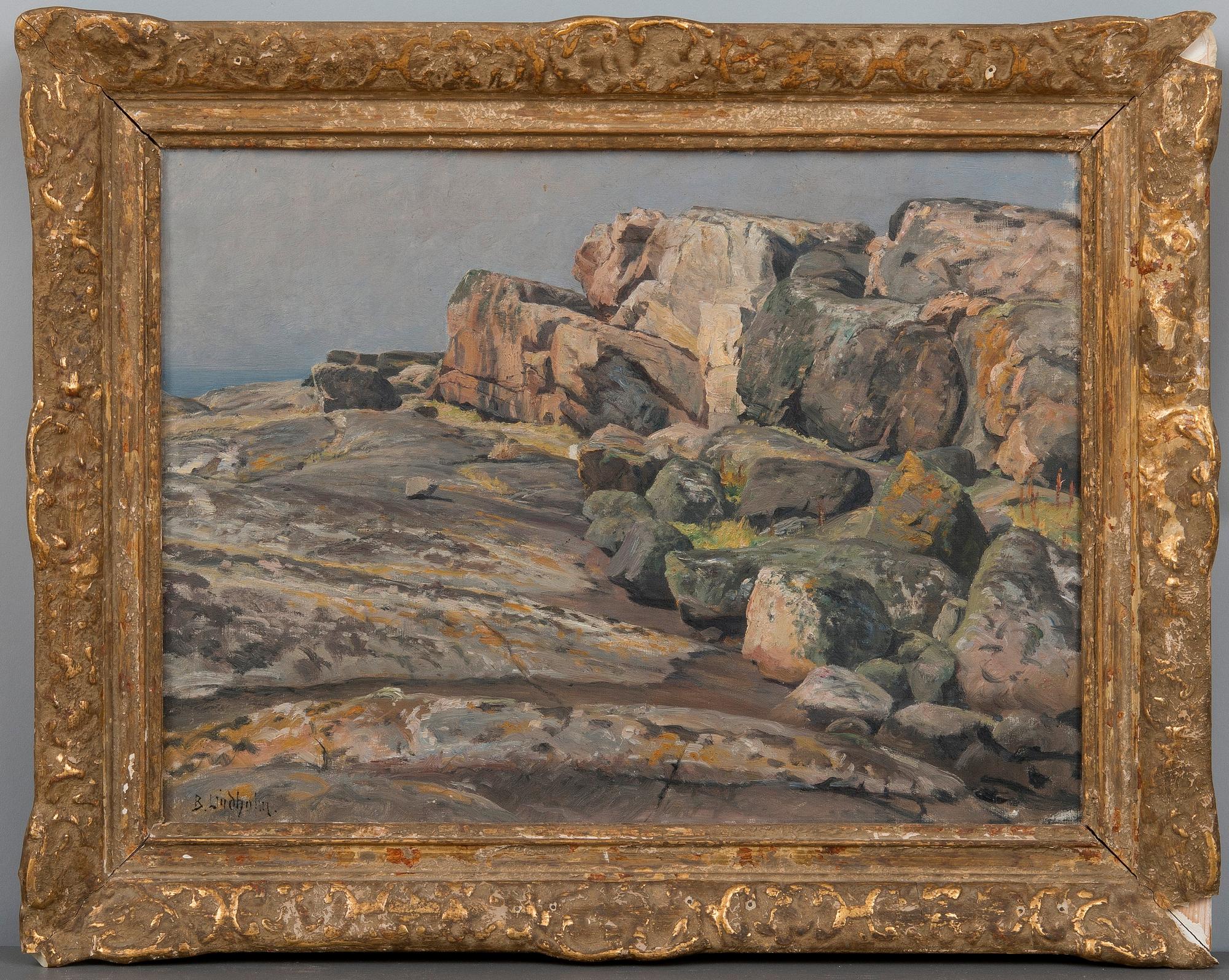 Berndt Lindholm, KUSTLANDSKAP.