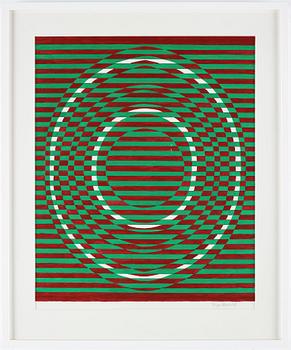 INGER EKDAHL, gouache på papper, signerad.