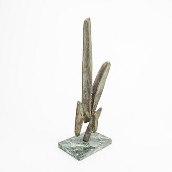 Folke Truedsson, a signed patinated bronze sculpture.