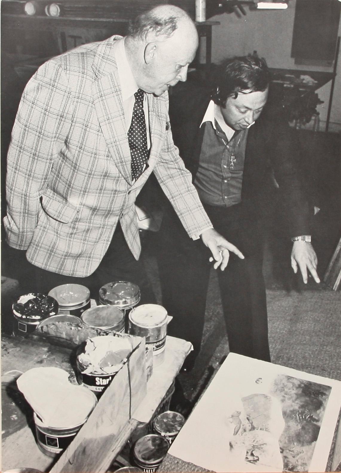 LINDORM LILJEFORS, mapp med 5 färglitografier, sign o numr.