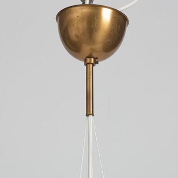 Hans Bergström, a ceiling lamp, version of model "59", ateljé Lyktan, 1950s.