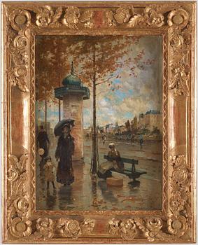 Wilhelm von Gegerfelt, Rainy skies over Paris.