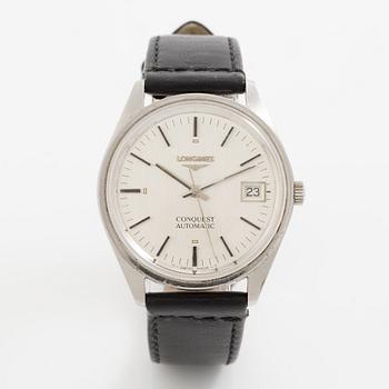 Longines, Conquest, wristwatch, 35.5 mm.