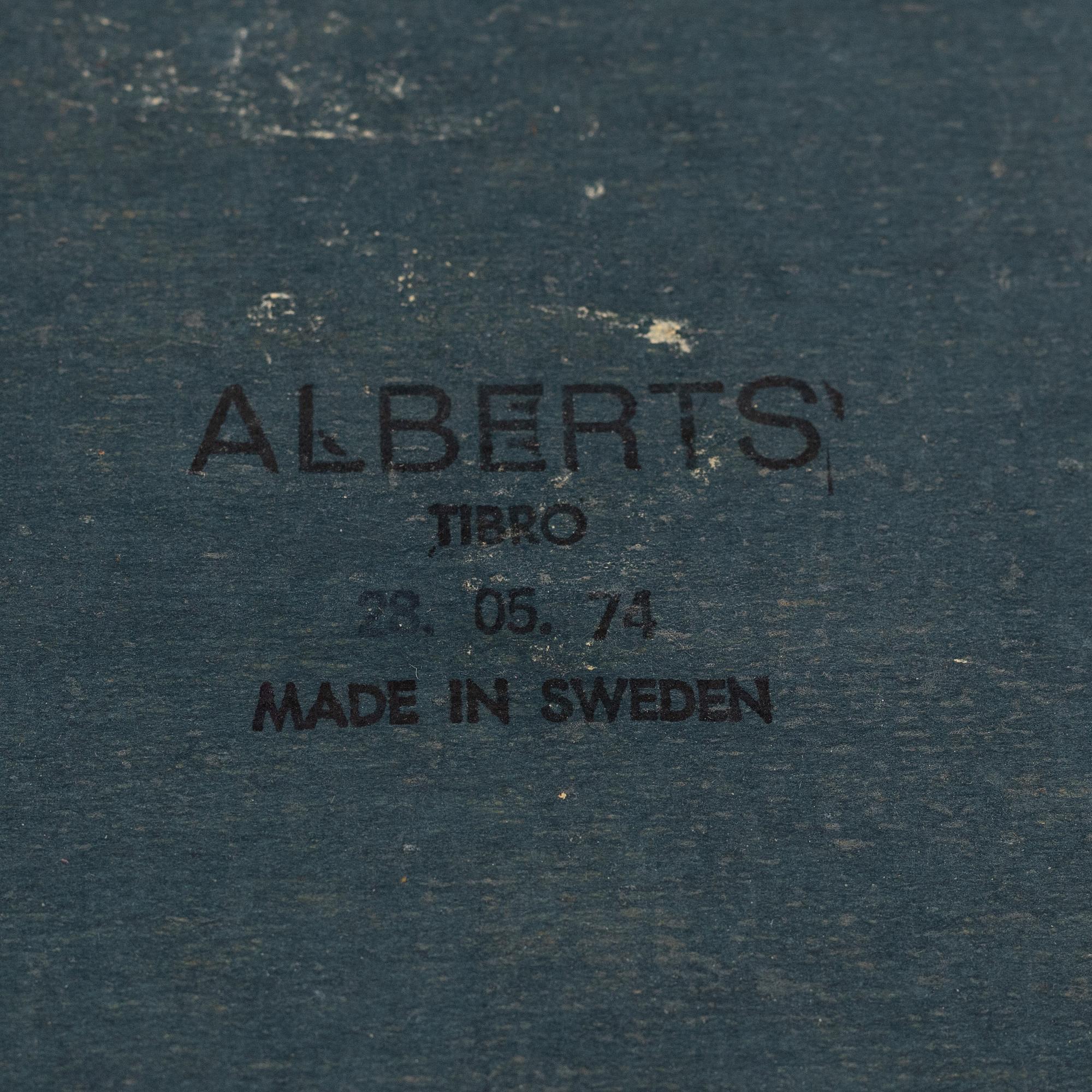 Sidobord, ett par, Alberts, Tibro, 1970-tal.