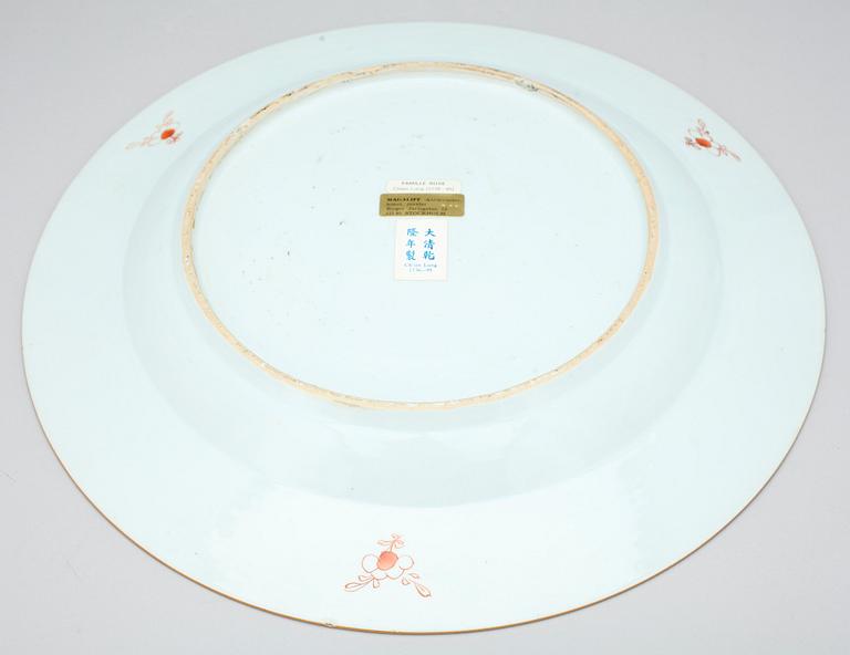 FAT, porslin, Kina, Qing dynastin, Qianlong (1735-96).