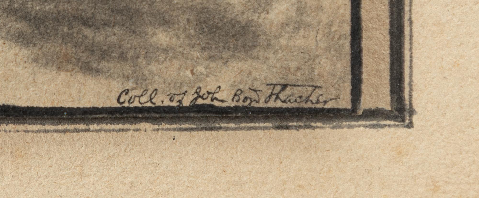 Jan Joost van Cossiau, Pastoalt landskap med vilande herdar.