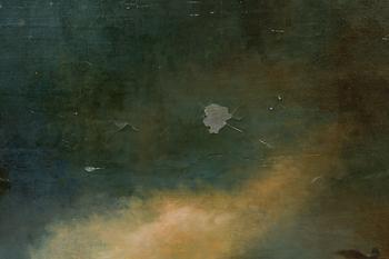 OKÄND KONSTNÄR, olja på duk, osignerad, 1700/1800-tal.