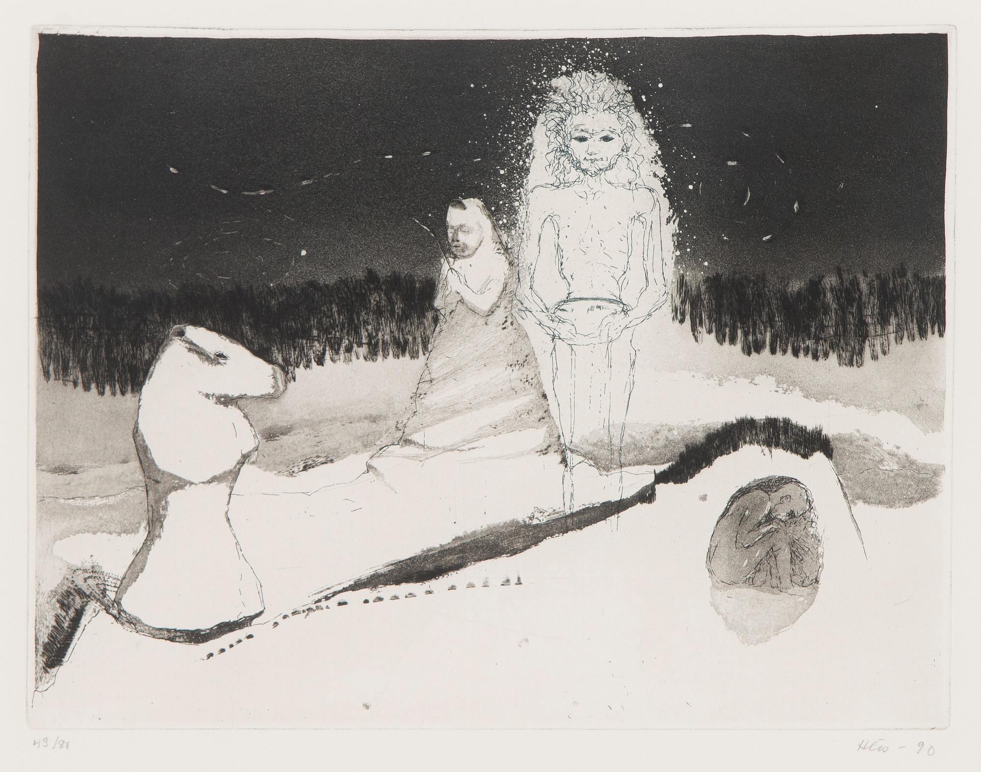 Outi Heiskanen, "Vinterträdgården".