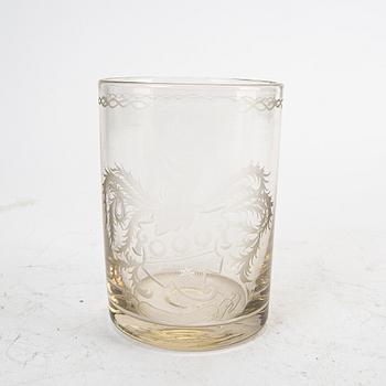 A set of 4+4+2 glasses 20th century.