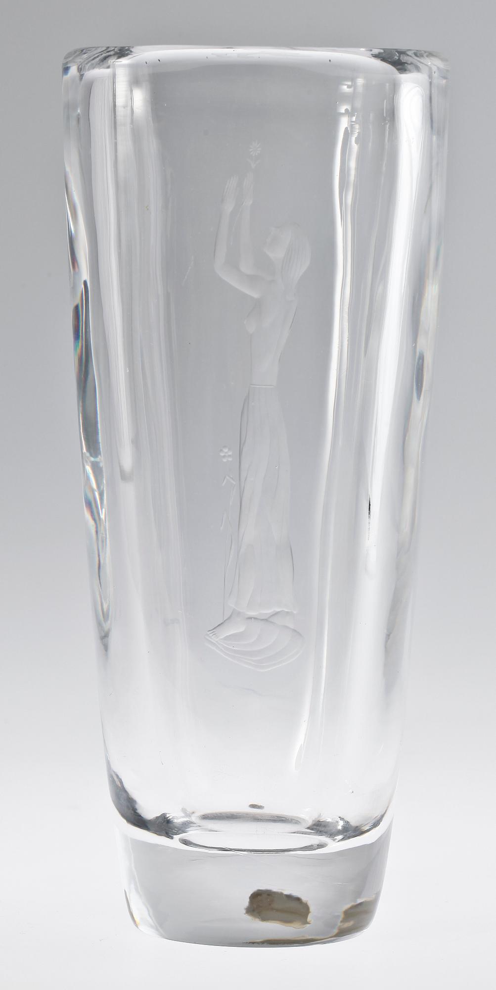 VAS, glas, Sven Palmqvist, Orrefors.